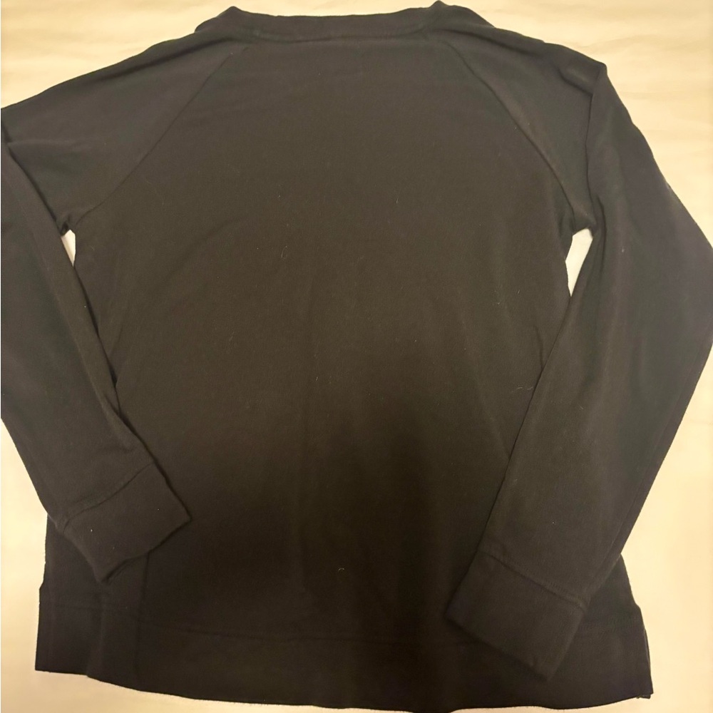 Women’s Lou & Grey Soft Black Sweatshirt
